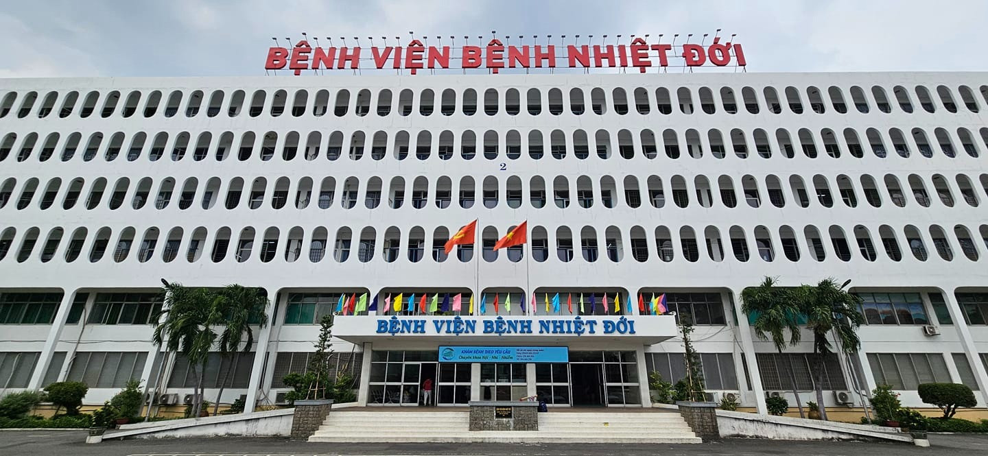 Bệnh viện Bệnh Nhiệt đới TP. HCM là cơ sở tuyến cuối tại khu vực phía Nam.