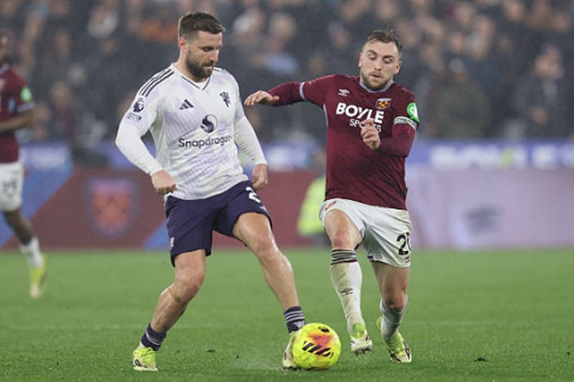 Luke Shaw là cầu thủ chơi hay nhất nơi hàng phòng ngự của Quỷ đỏ.