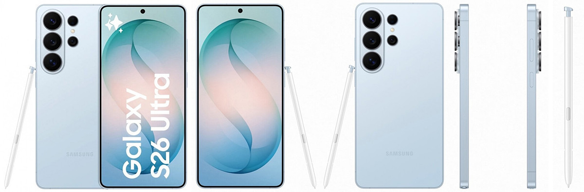 Galaxy S26 Ultra phiên bản màu xanh