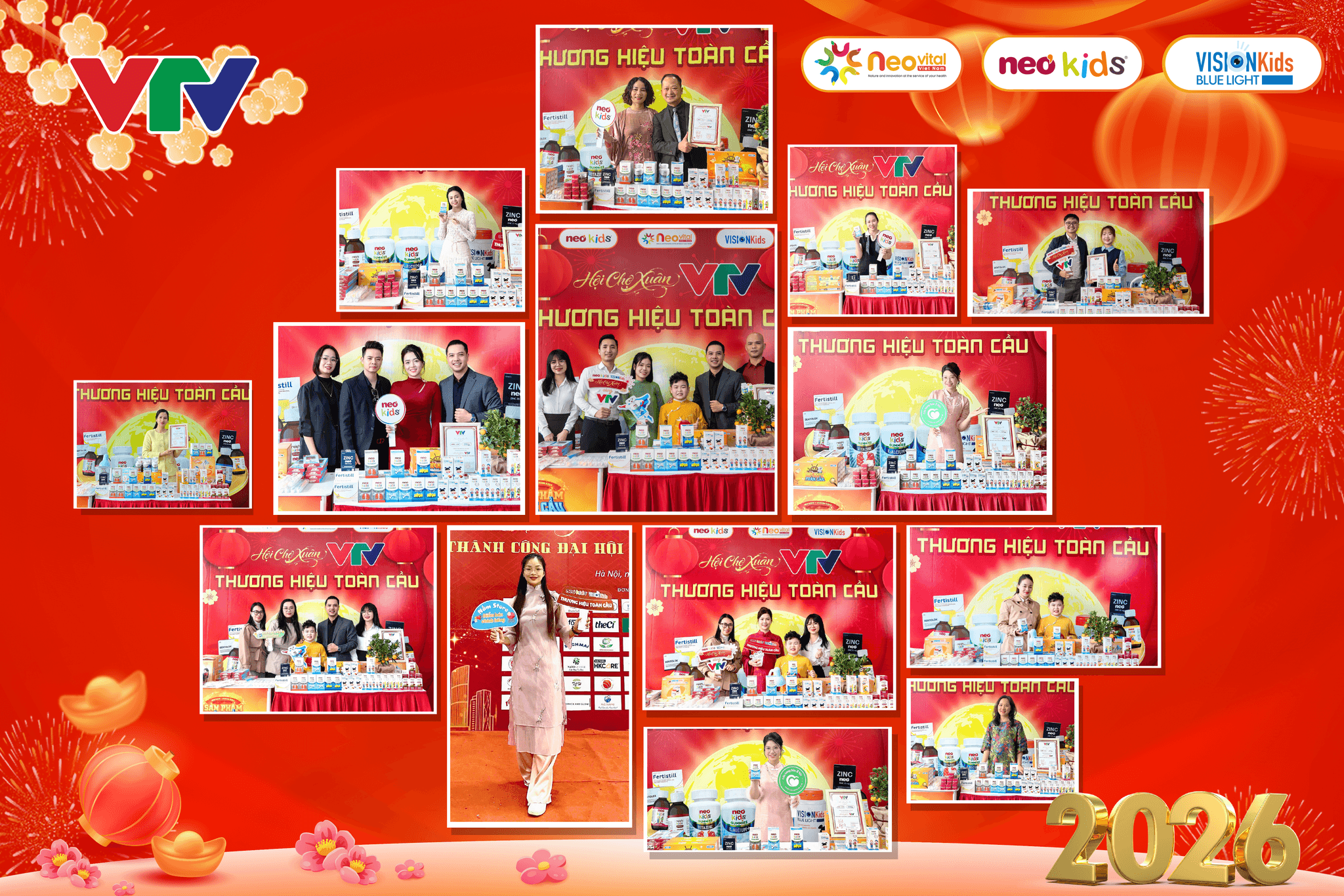 Đại diện Neovital Việt Nam nhận kỷ niệm chương tại sự kiện