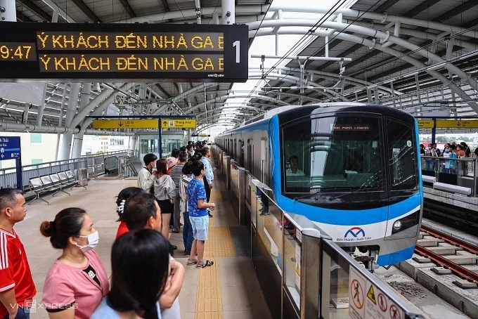 Tàu Metro Bến Thành - Suối Tiên