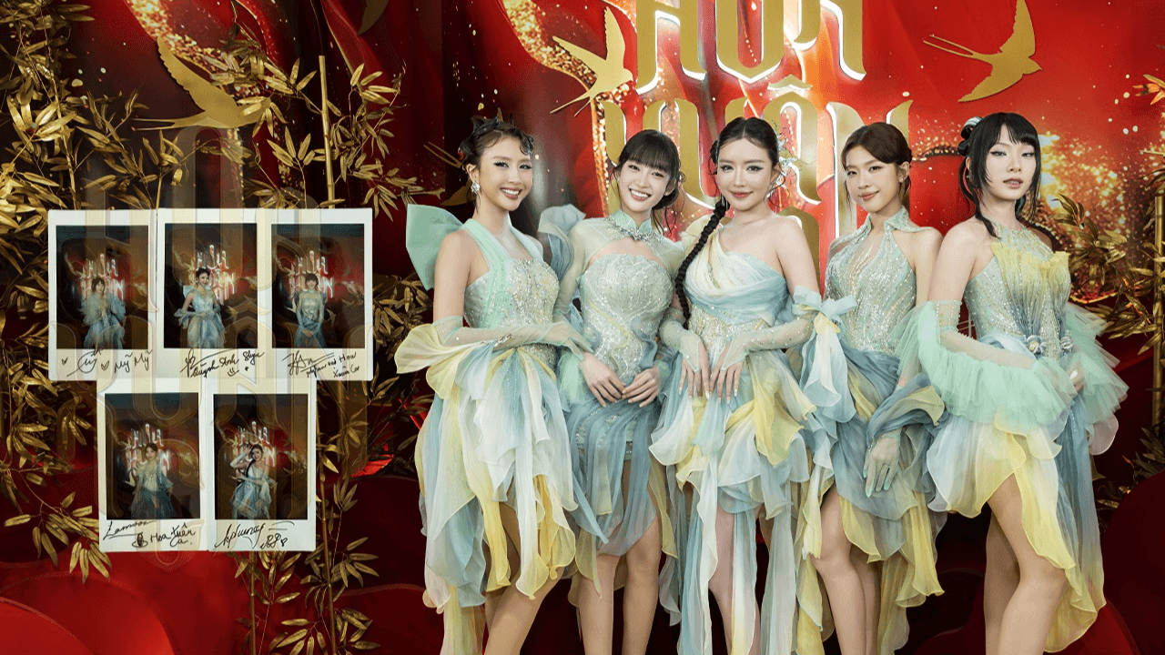 Tiết mục kết hợp của nhiều nghệ sĩ trẻ