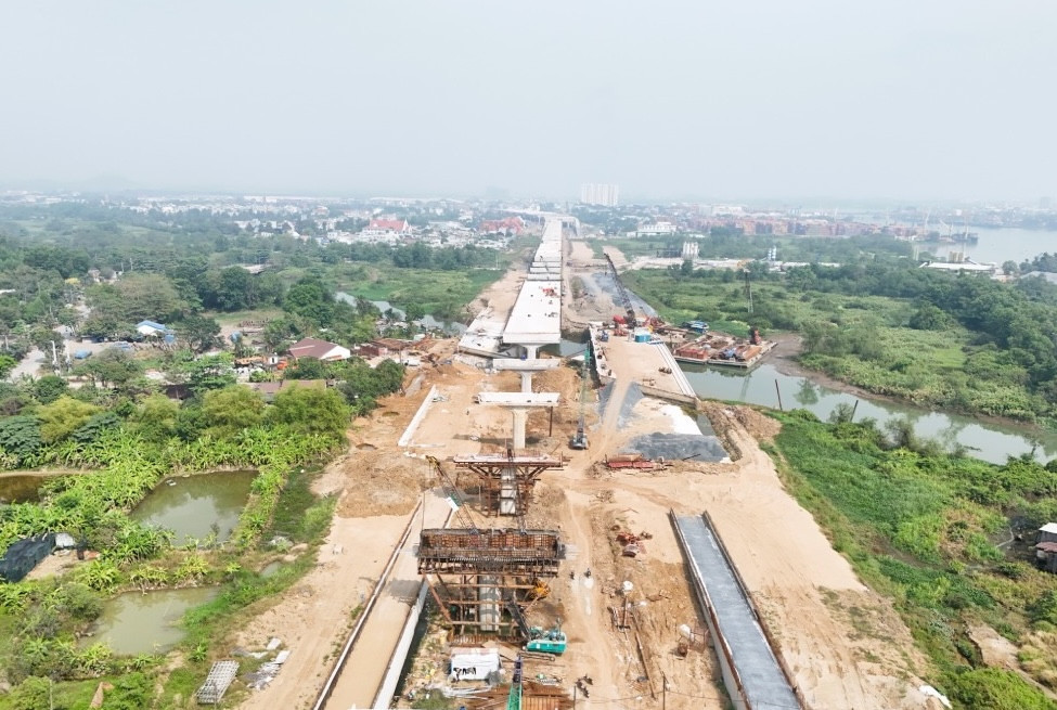 Công trường dự án Vành đai 3 TP.HCM