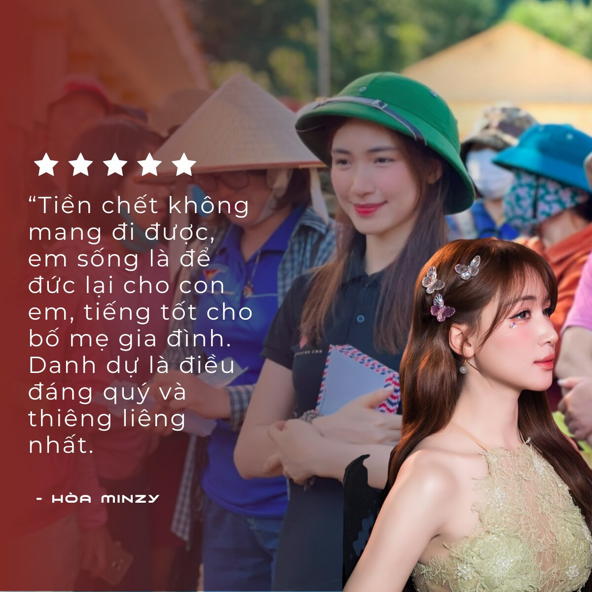 Hòa Minzy kết thúc năm 2025 với vị thế vững chắc trong lòng công chúng.