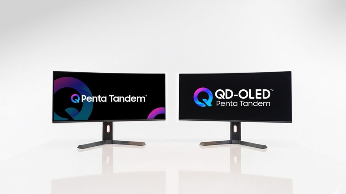 Tấm nền QD-OLED Penta Tandem 27 inch UHD