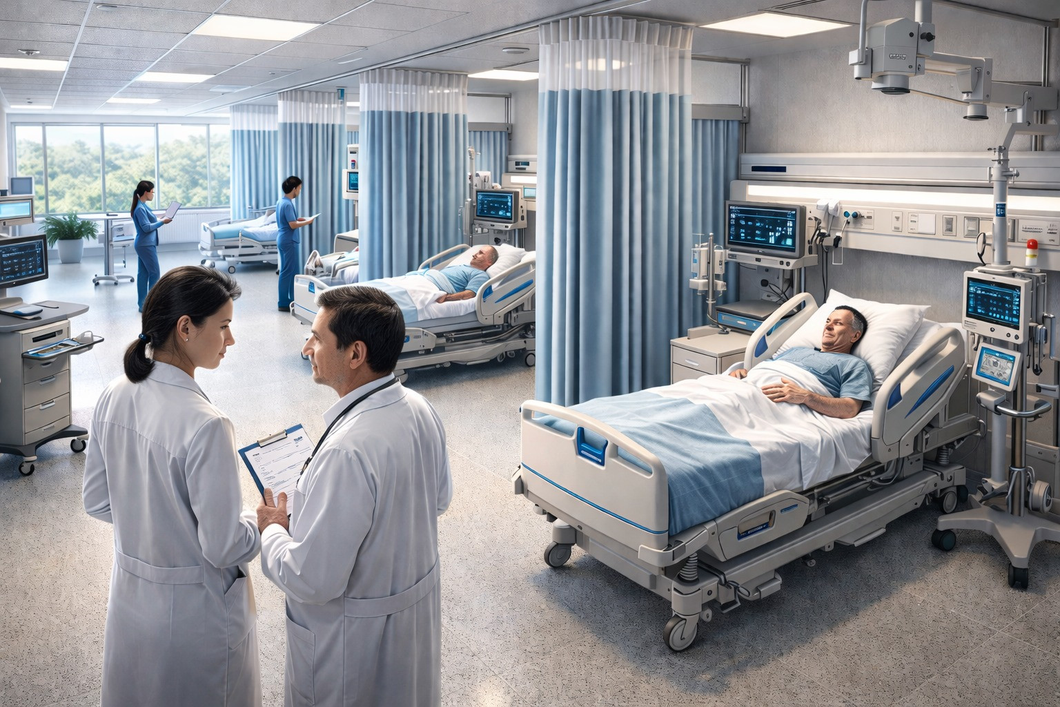 Khu điều trị kỹ thuật cao được kỳ vọng sẽ mở rộng không gian tiếp nhận bệnh nhân