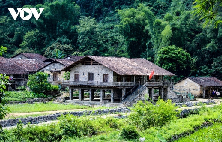 Làng đá Khuổi Ky tại Cao Bằng. Ảnh: CTV Lục Thị Niên