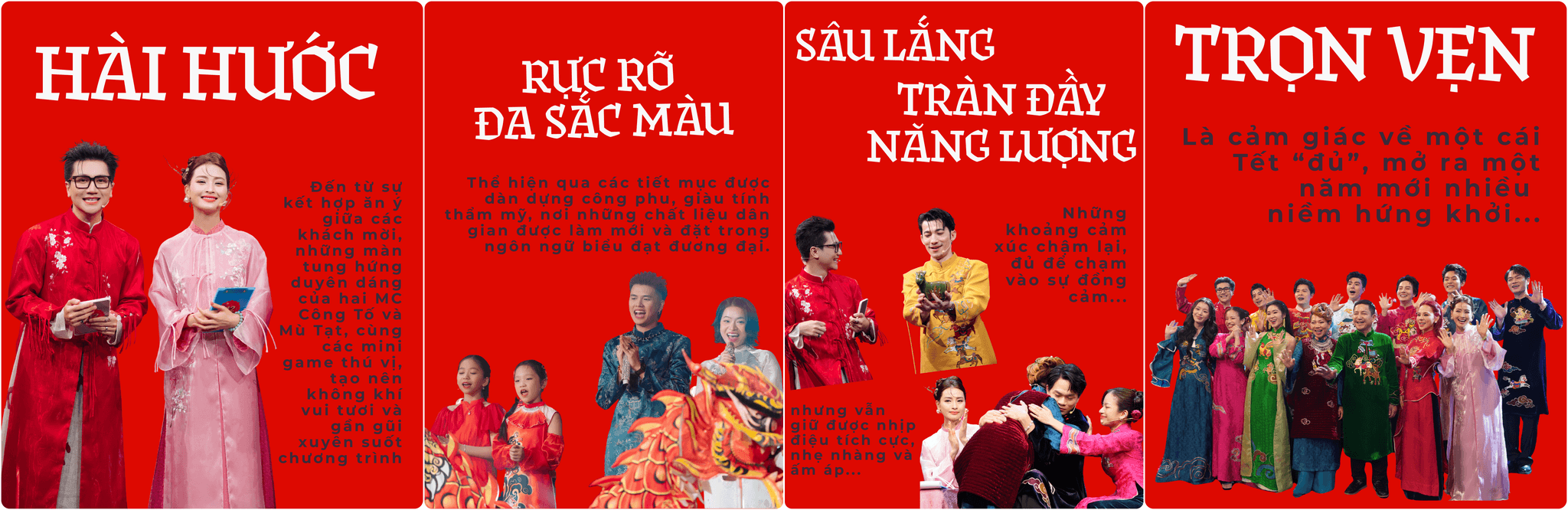 Cấu trúc 4 chương An – Khang – Thịnh – Vượng tạo nên vòng tròn cảm xúc trọn vẹn