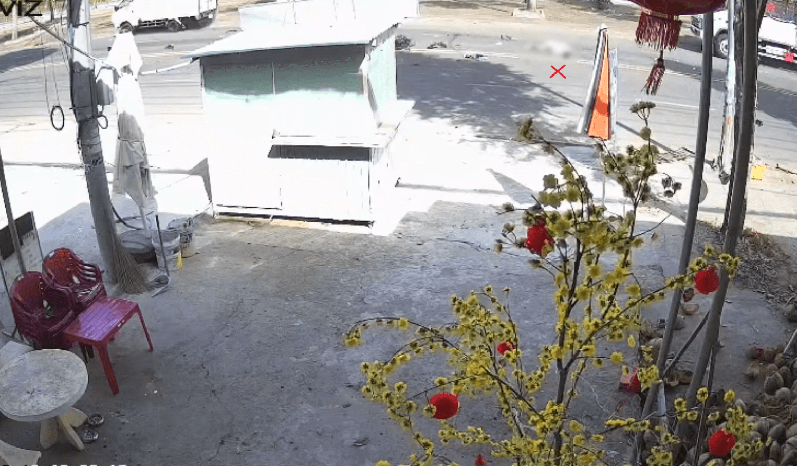 Hiện trường vụ cướp giật qua camera an ninh