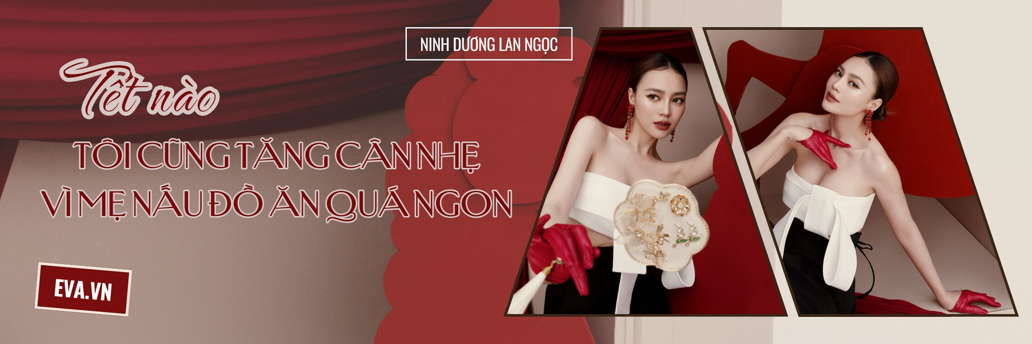 Ninh Dương Lan Ngọc mong muốn gia đình và khán giả luôn bình an trong năm mới.