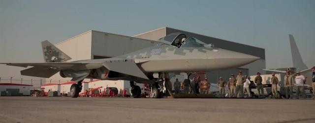 Phiên bản Su-57E tại Triển lãm Hàng không Dubai
