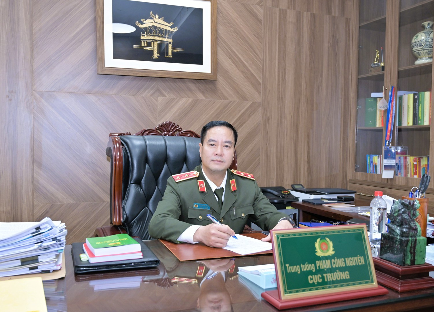 Trung tướng Phạm Công Nguyên nhấn mạnh vai trò của cấp cơ sở trong thi hành án