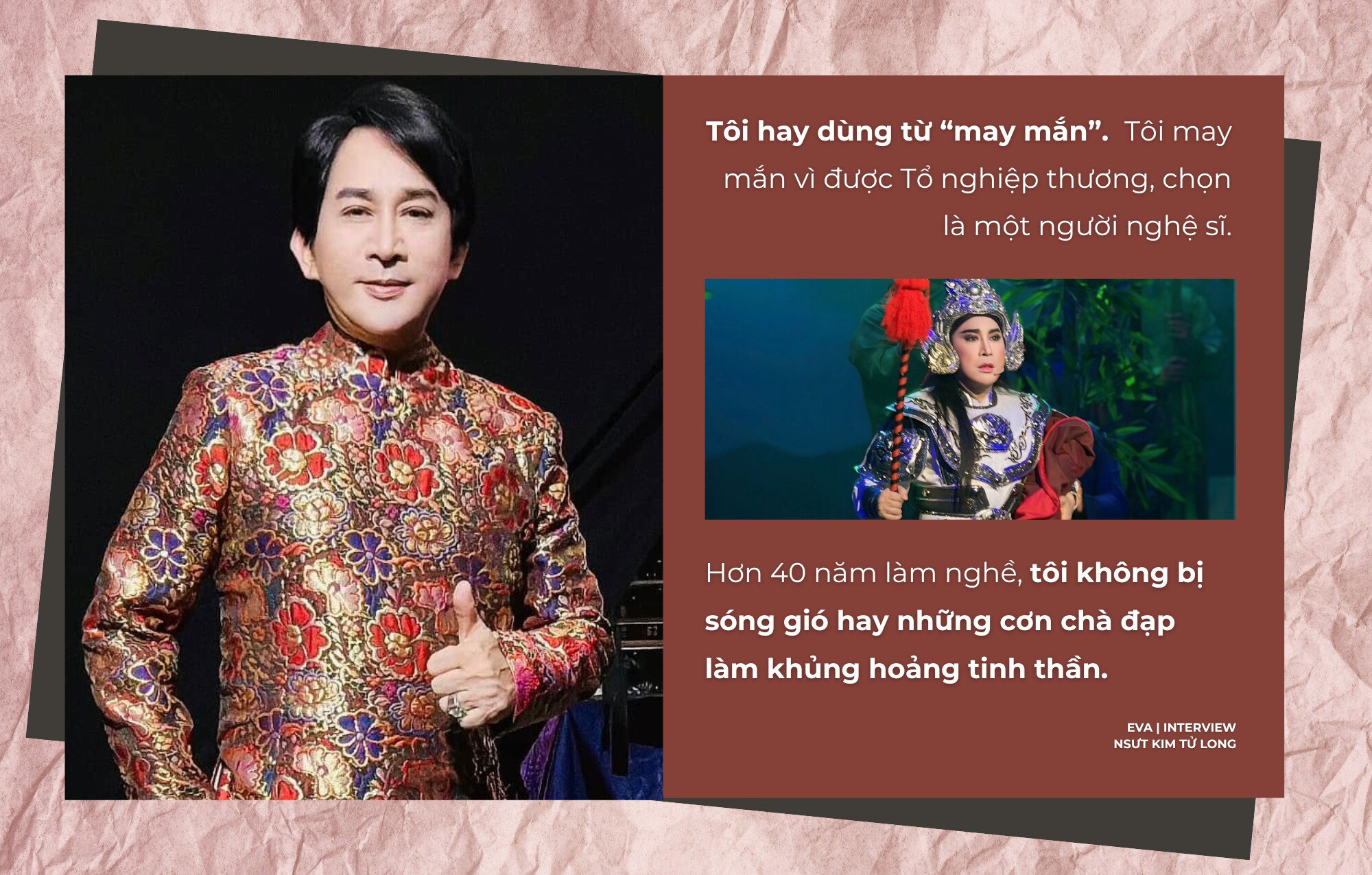 NSƯT Kim Tử Long ấp ủ liveshow kỷ niệm hành trình nghệ thuật