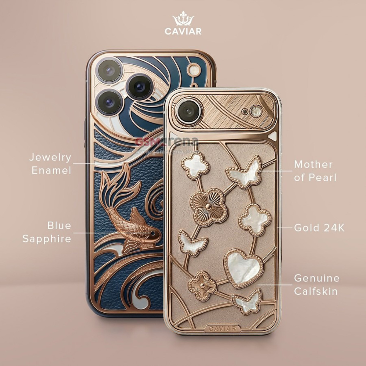 Cấu trúc chi tiết của iPhone Air do Caviar thiết kế