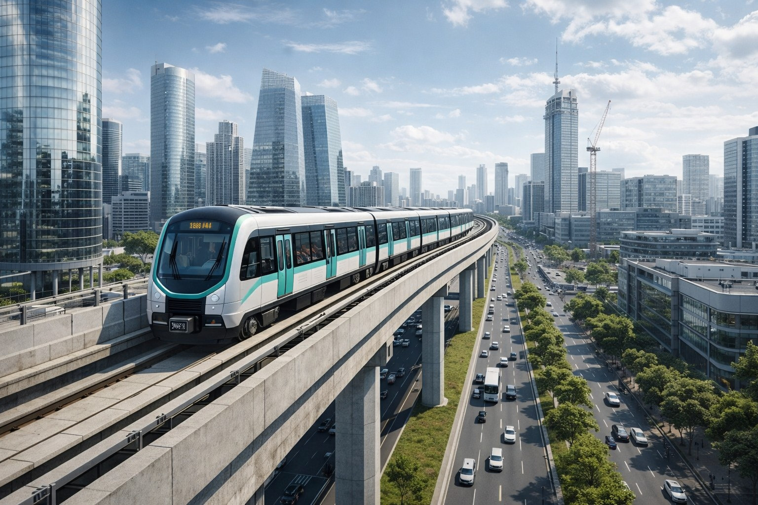 Việc kéo dài tuyến metro giúp tăng mật độ phủ sóng và công suất khai thác