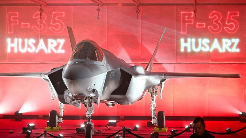 Chiếc F-35 đầu tiên của Ba Lan ra mắt tại Mỹ vào tháng 8/2024.
