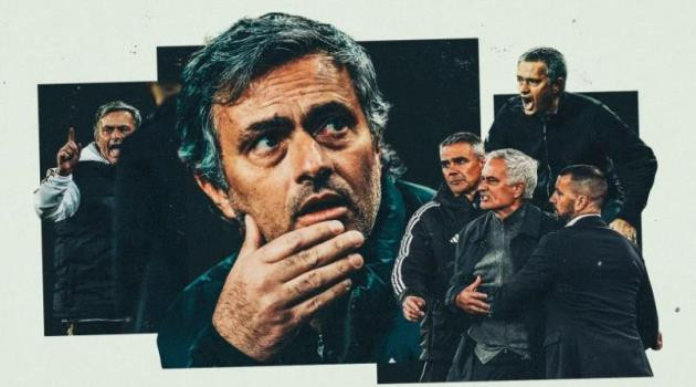 Jose Mourinho trong thời gian dẫn dắt Real Madrid với nhiều kỷ niệm vui buồn.