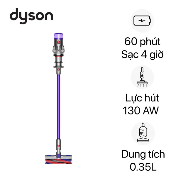 Máy hút bụi không dây Dyson SV49 V12 Origin hỗ trợ dọn dẹp đa năng