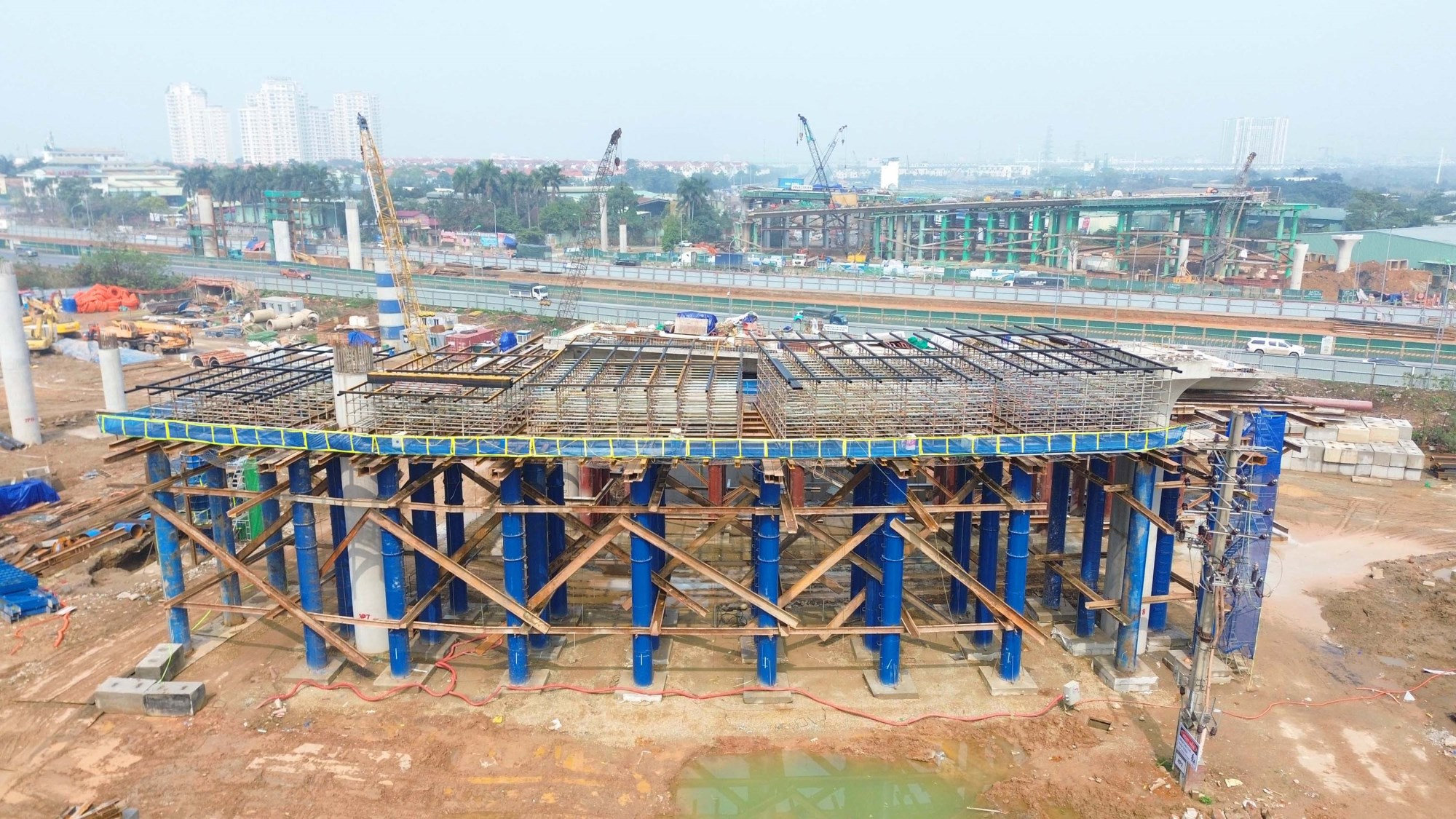 Nút giao Vành đai 3,5 góp phần hoàn thiện hạ tầng Thủ đô