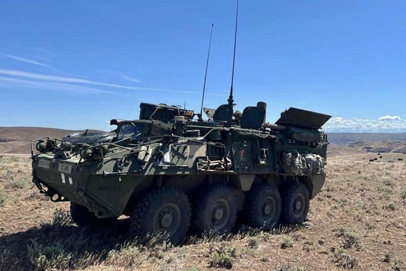 Chuyên gia quân sự Mỹ hướng dẫn binh sĩ Thái Lan về dòng xe Stryker