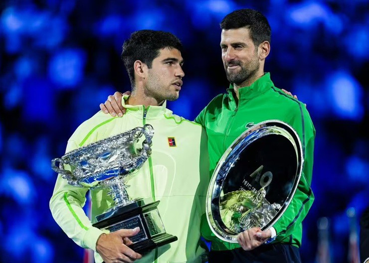 Djokovic thua Carlos Alcaraz ở chung kết Australian Open 2026
