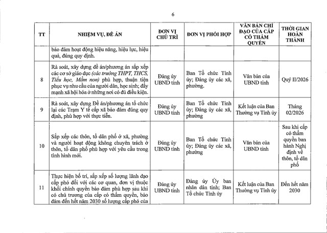 Tập trung sắp xếp đơn vị sự nghiệp; sắp xếp thôn, bản, tổ dân phố, người hoạt động không chuyên trách- Ảnh 15.