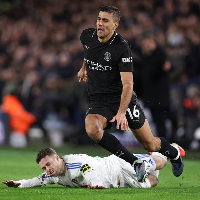 Tiền vệ Rodri là linh hồn trong lối chơi của Man City.