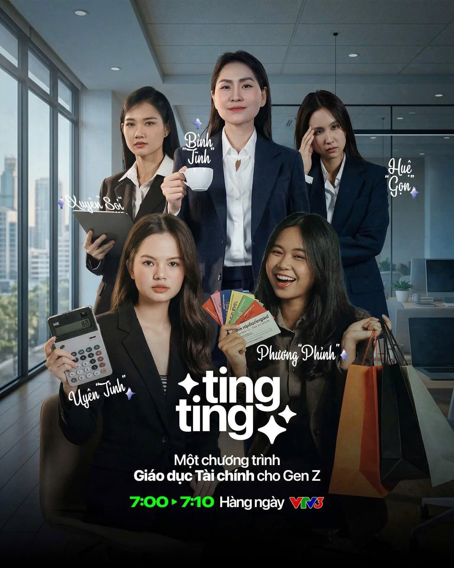 Chương trình Ting Ting hướng dẫn giáo dục tài chính cho Gen Z trên VTV3