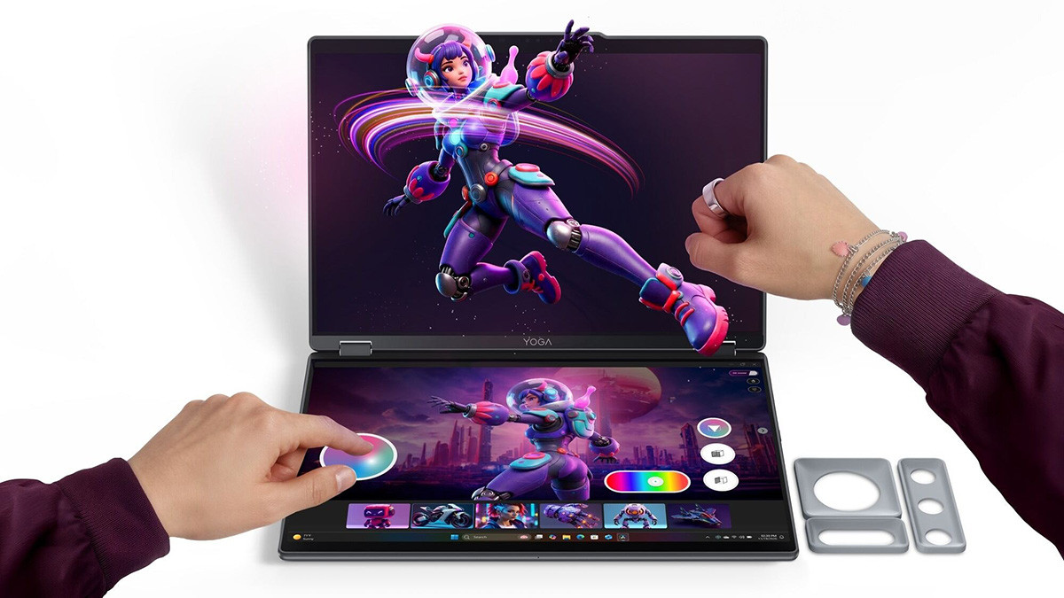 Cấu hình phần cứng mạnh mẽ của Lenovo Yoga Book Pro 3D