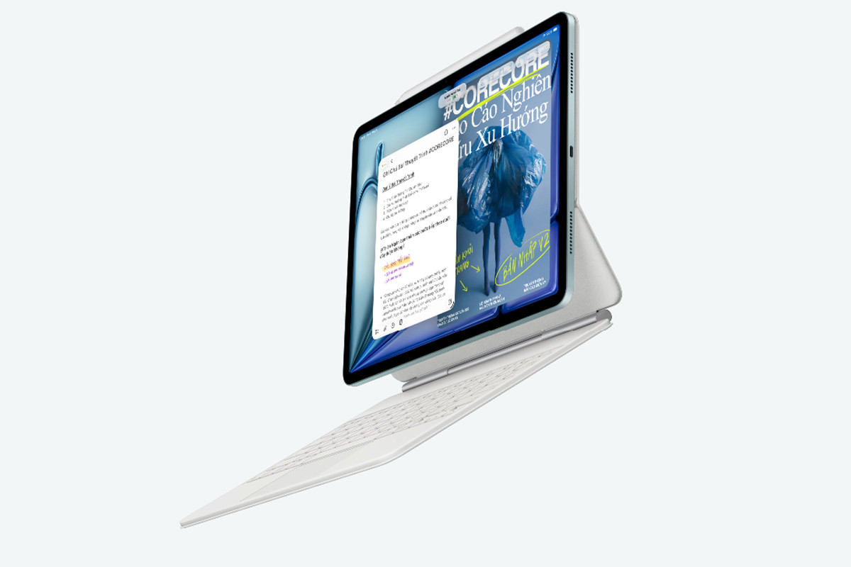 iPad Air M4 có giá tương tự thế hệ tiềm nhiệm. Ảnh: Apple.com