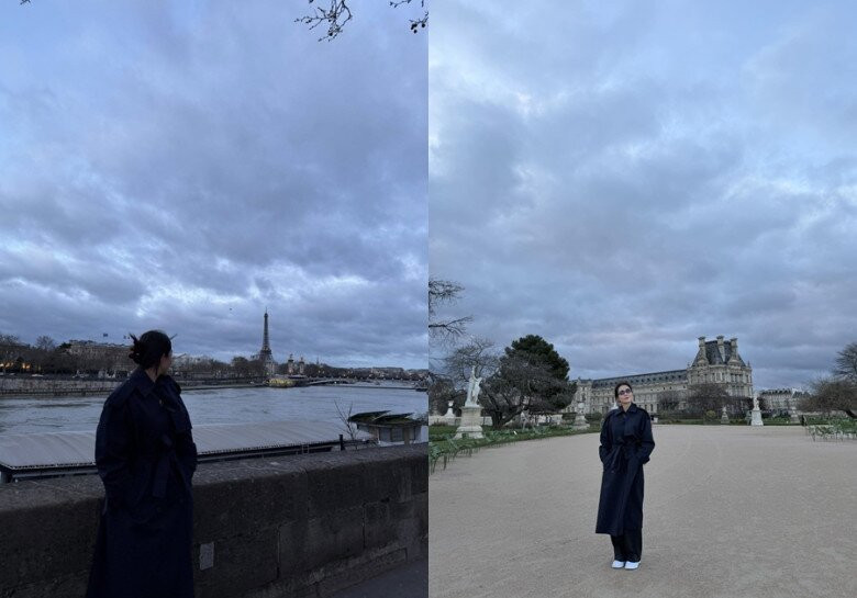 Tăng Thanh Hà dạo bước tại thủ đô Paris, Pháp.