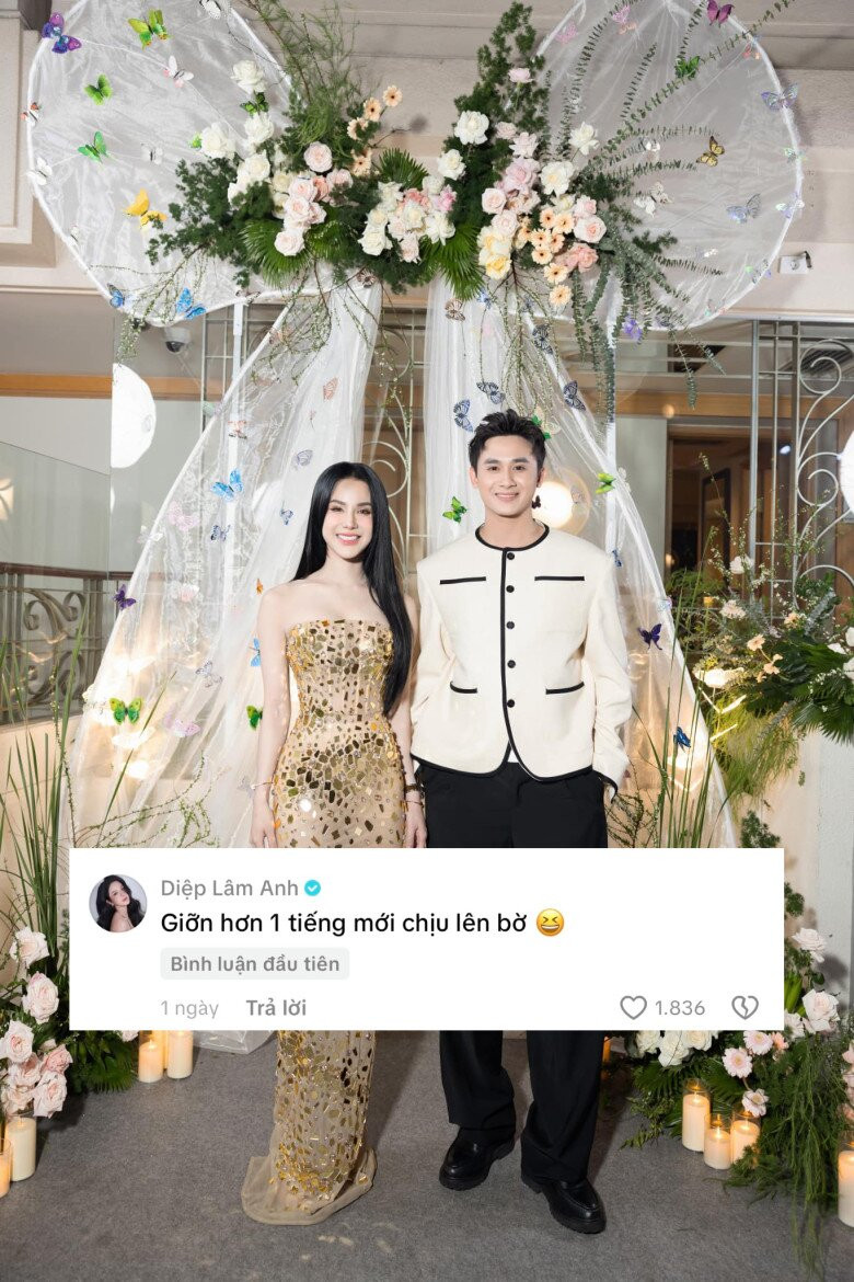 Diệp Lâm Anh bình luận về khoảnh khắc vui đùa của bạn trai và các con.