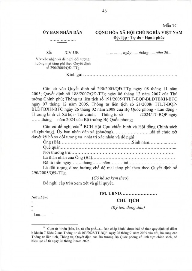 Chế độ chính sách với đối tượng trực tiếp tham gia kháng chiến chống Mỹ nhưng chưa được hưởng chính sách- Ảnh 48.