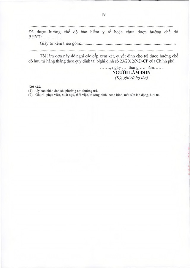 Chế độ quân nhân, công an tham gia chiến tranh bảo vệ Tổ quốc, làm nhiệm vụ ở Campuchia, Lào sau 30/4/1975 đủ 20 năm trong quân đội đã xuất ngũ- Ảnh 19.