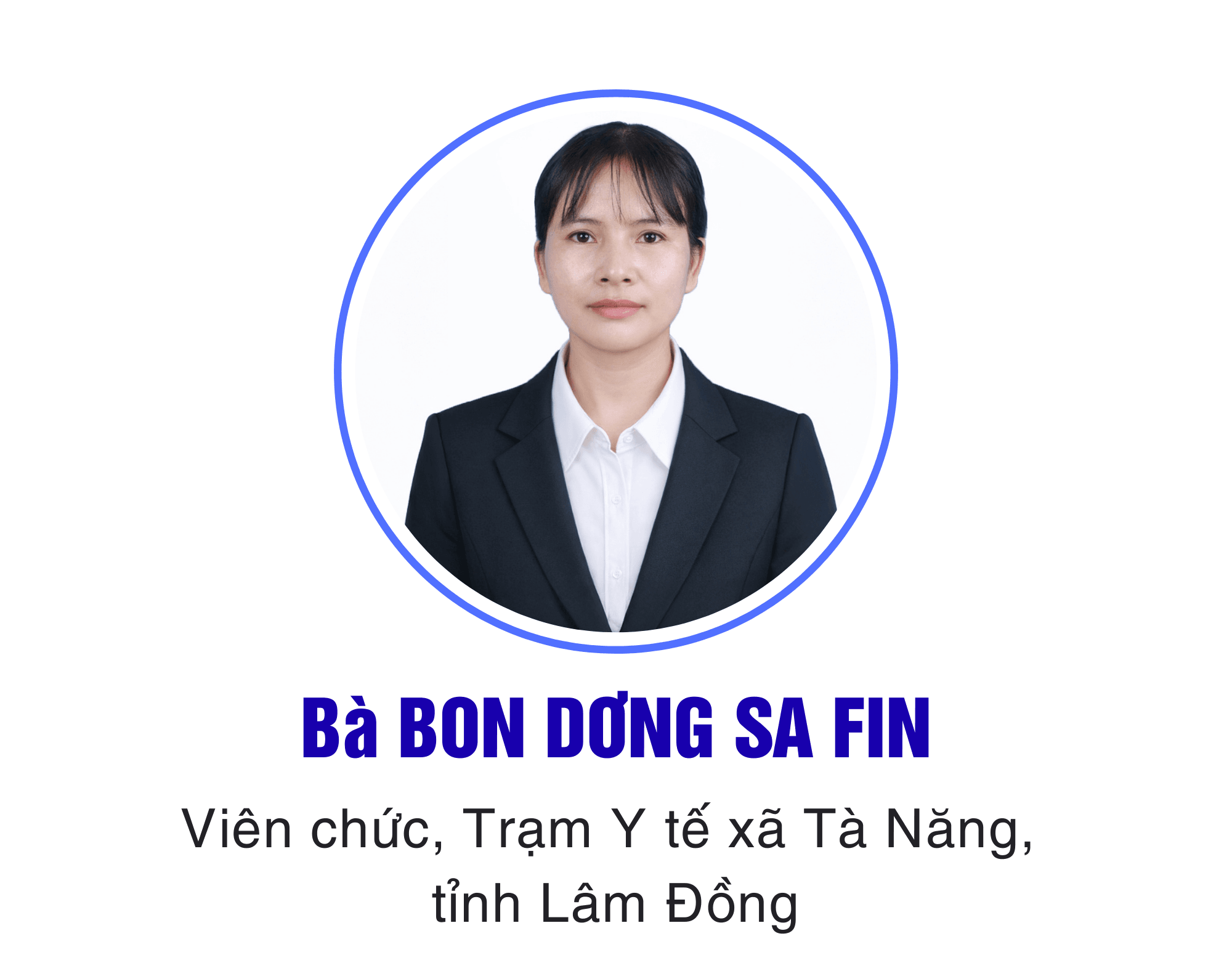 Bà BON DƠNG SA FIN