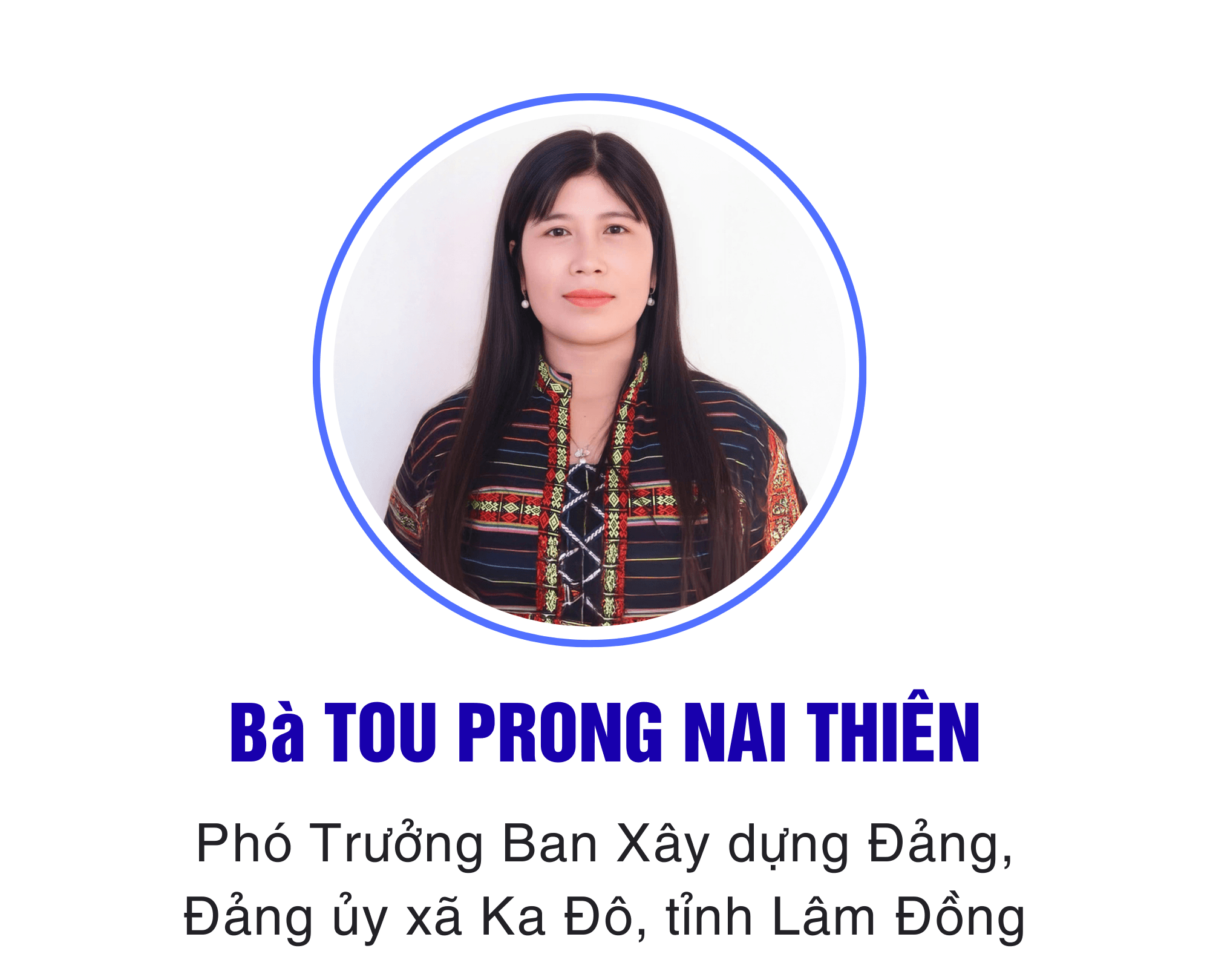 Bà TOU PRONG NAI THIÊN