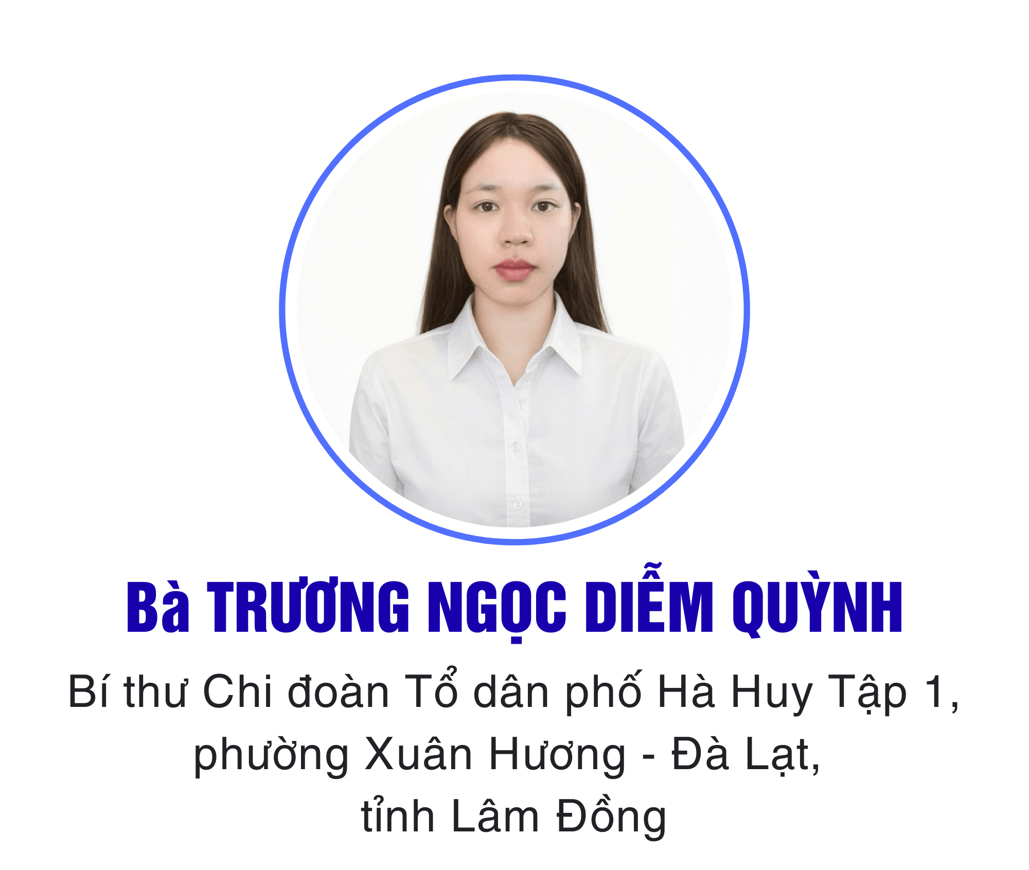Bà TRƯƠNG NGỌC DIỄM QUỲNH