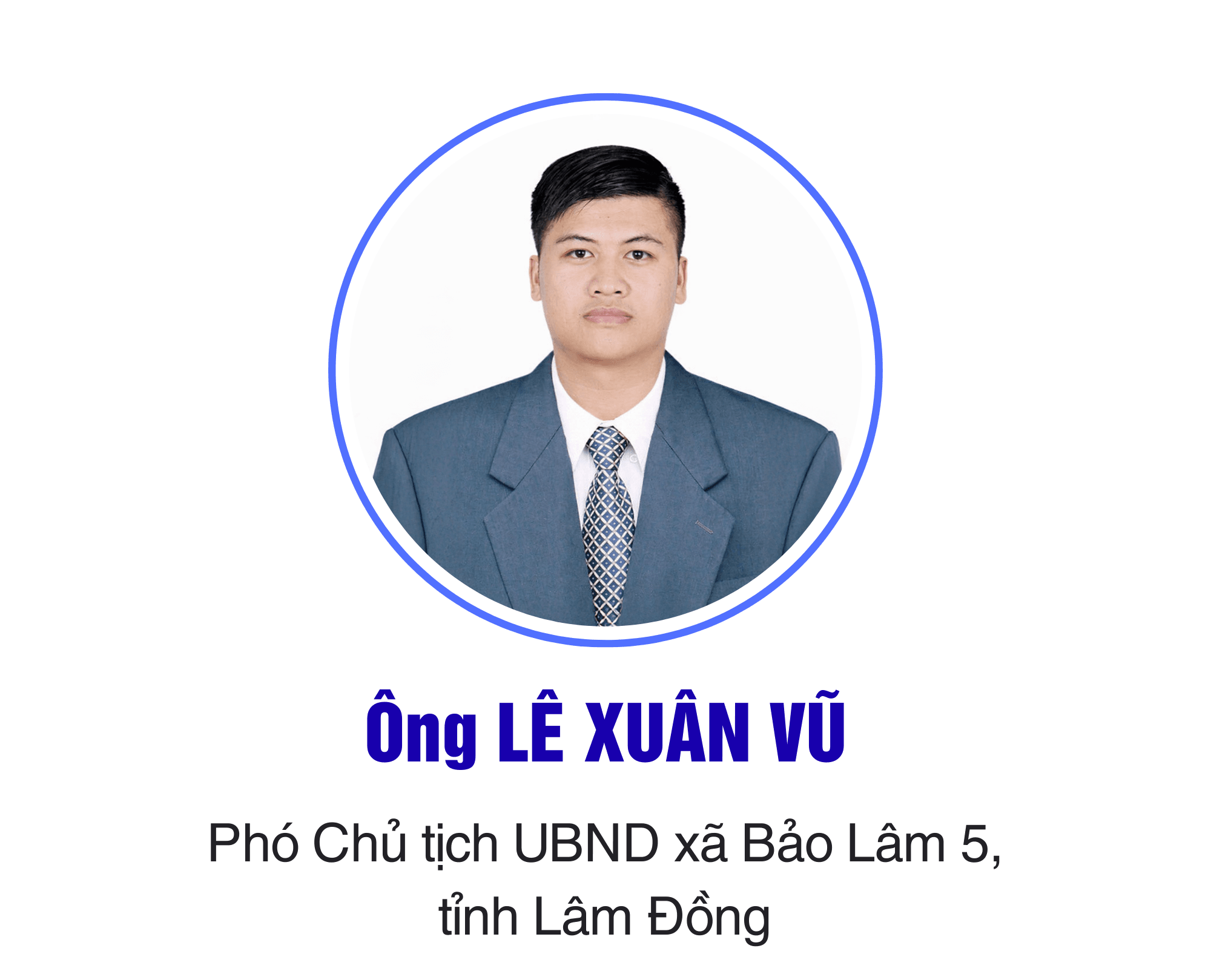 Ông LÊ XUÂN VŨ
