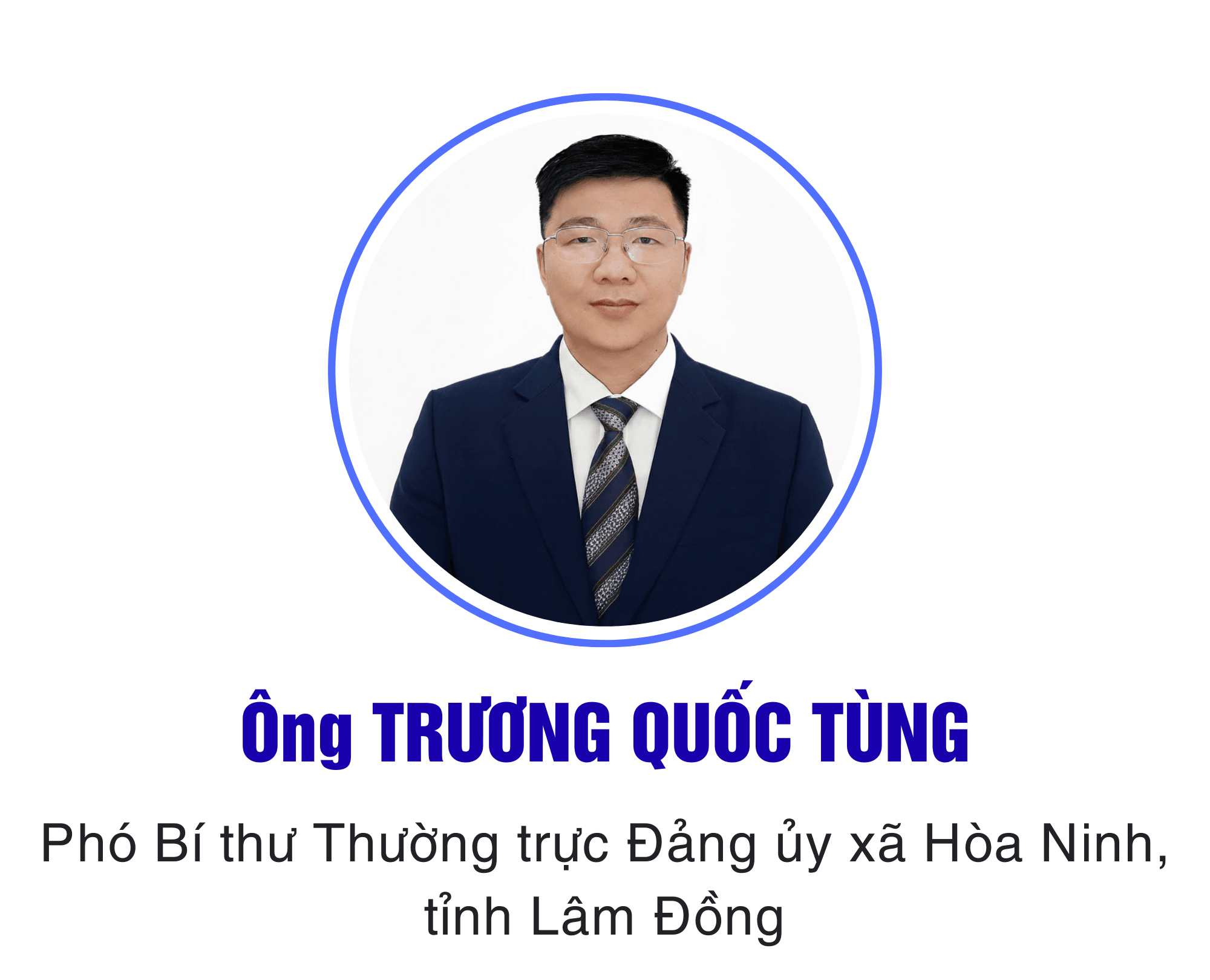 Ông TRƯƠNG QUỐC TÙNG