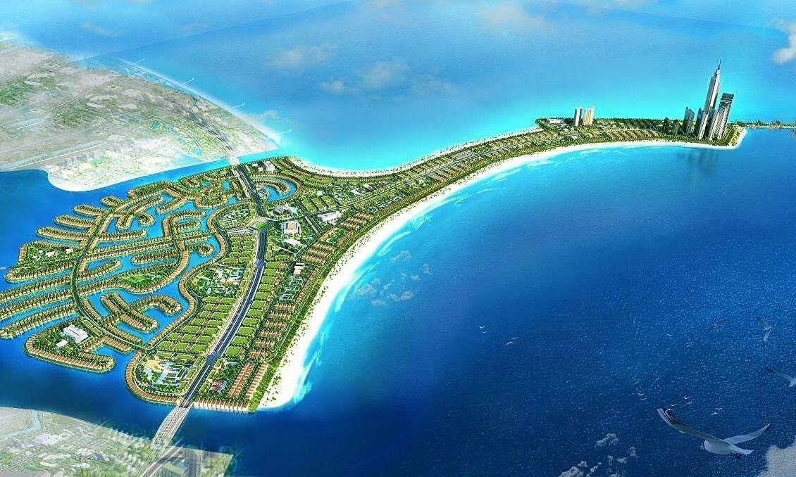 Phối cảnh dự án Vinhomes Green Paradise Cần Giờ với quy hoạch hiện đại ven biển