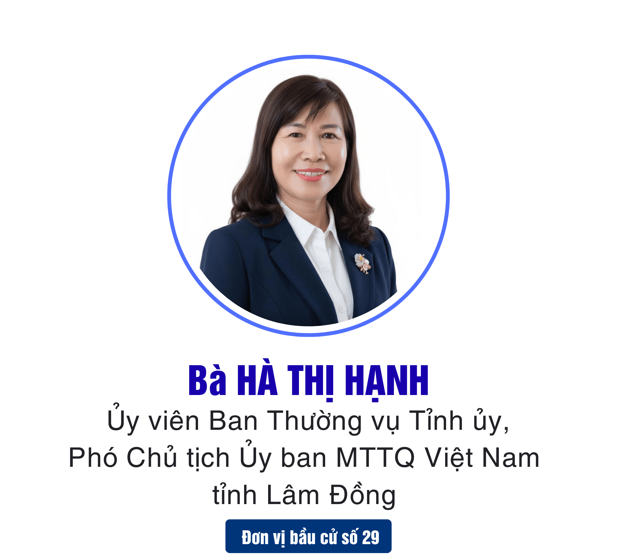 6 sủa Bà HÀ THỊ HẠNH