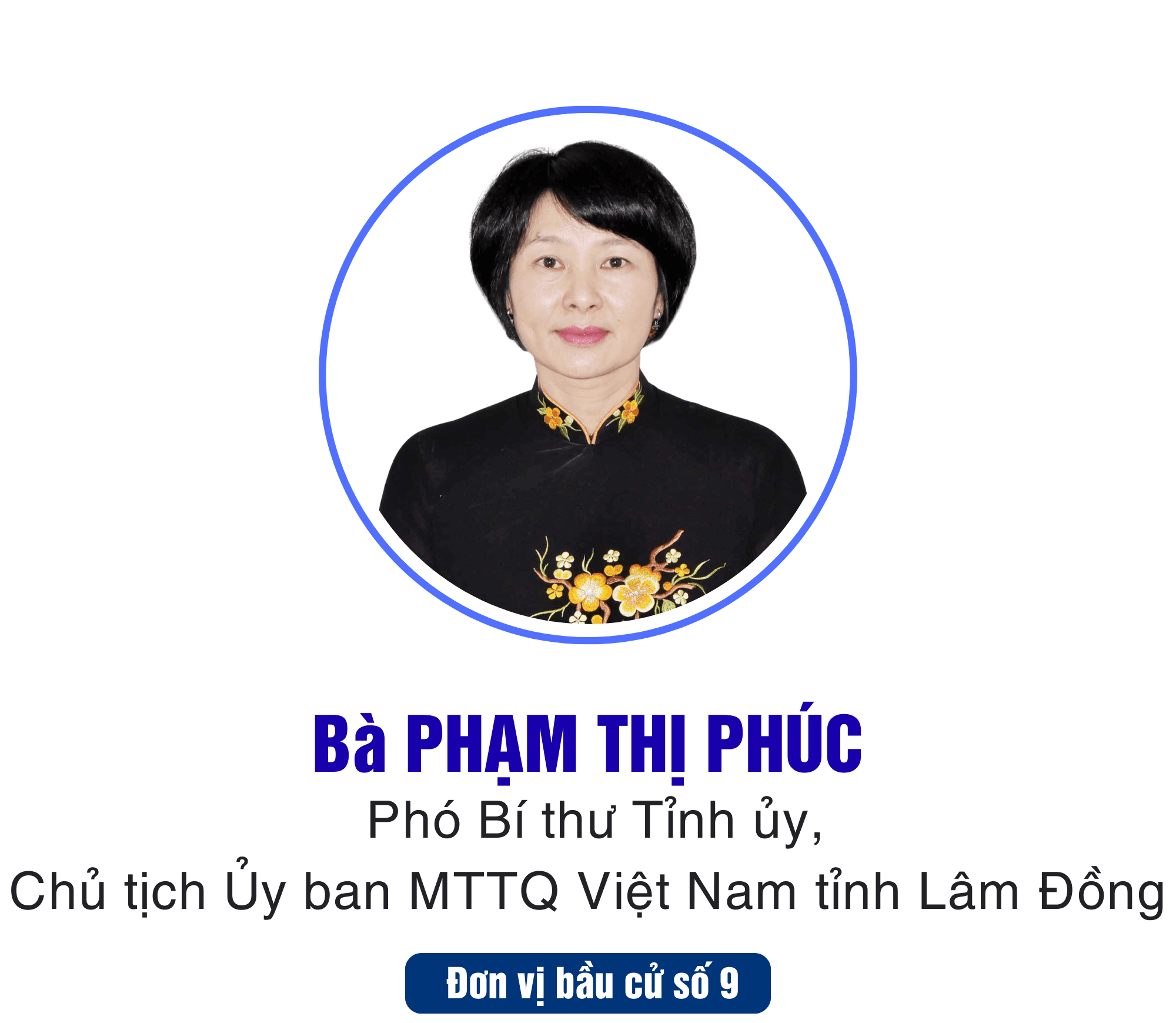Bà PHẠM THỊ PHÚC