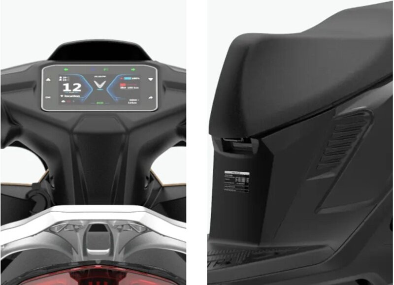 Cụm đồng hồ TFT của VinFast Viper