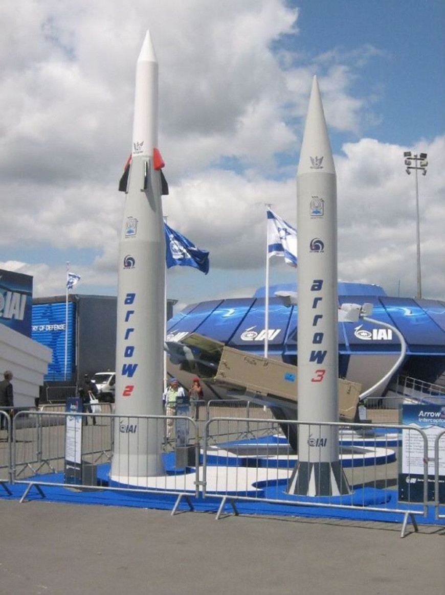 Chi tiết tên lửa đánh chặn Arrow-3 của Israel