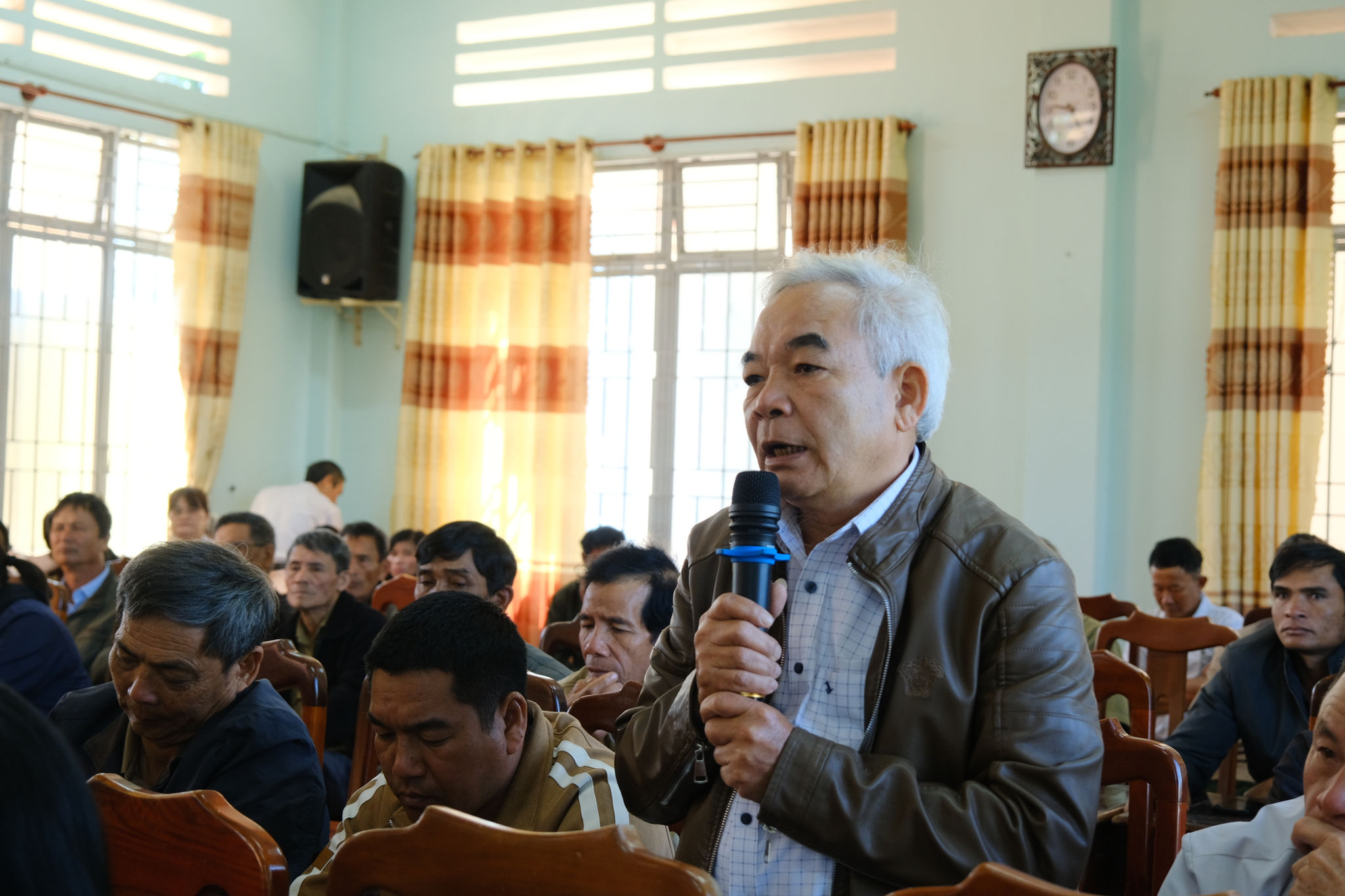 Cử tri xã Phú Sơn Lâm Hà