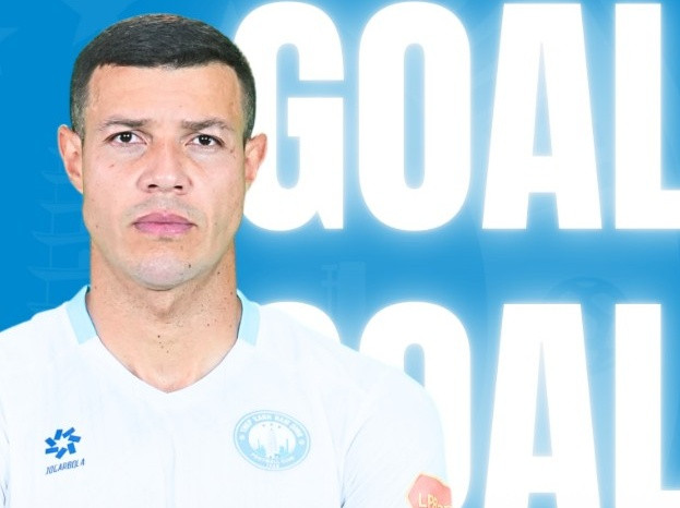 Trung vệ Lucas Alves ghi bàn thắng duy nhất mang về 3 điểm cho Nam Định.