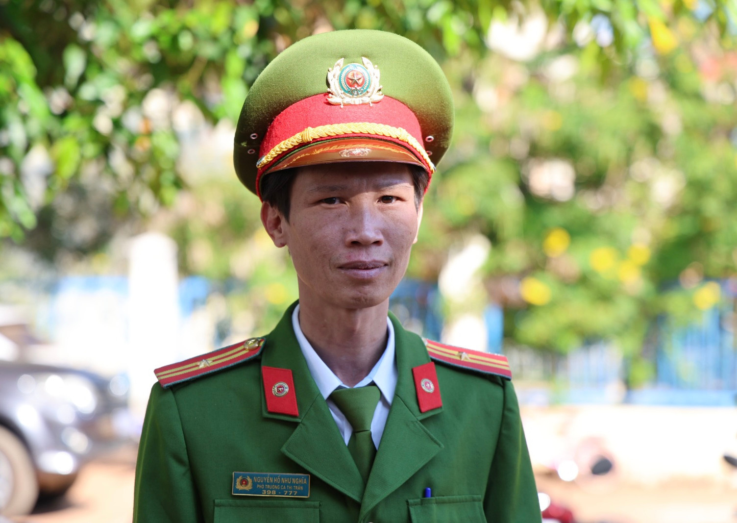 Thiếu tá Nguyễn Hồ Như Nghĩa, Phó Trưởng Công an xã Sơn Điền