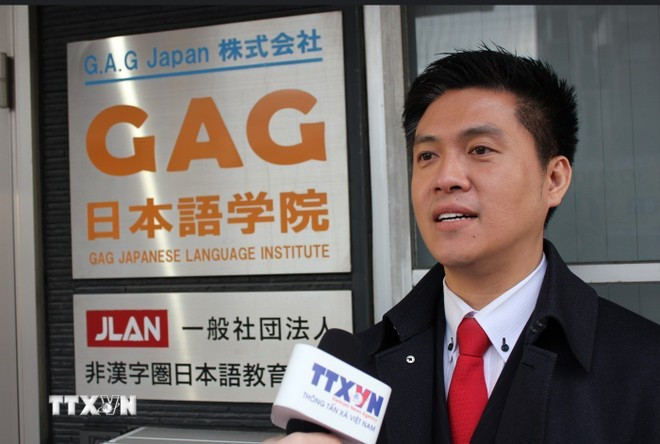 Nguyen Duy Anh, Honorary President of the Vietnamese Association in Fukuoka, Japan. (Photo: VNA) 0903-chu-tich-hoi-nguoi-viet-nam-tai-fukuoka.jpg