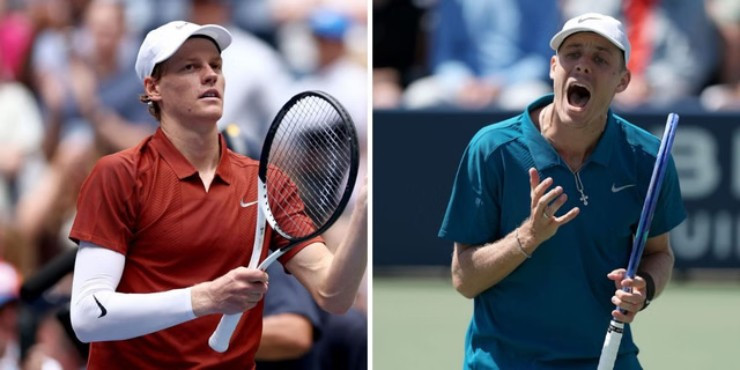 Jannik Sinner và Denis Shapovalov chuẩn bị cho cuộc đối đầu tại vòng 3