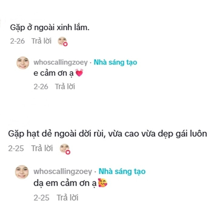Nhiều người có cơ hội gặp Hạt Dẻ ngoài đời đều để lại nhận xét tích cực.